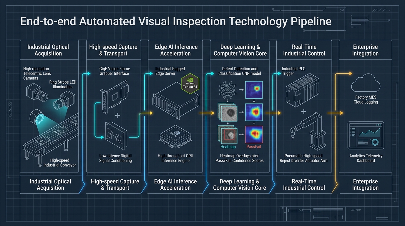 Automated Visual Inspection Technology Pipeline Architecture Blueprint