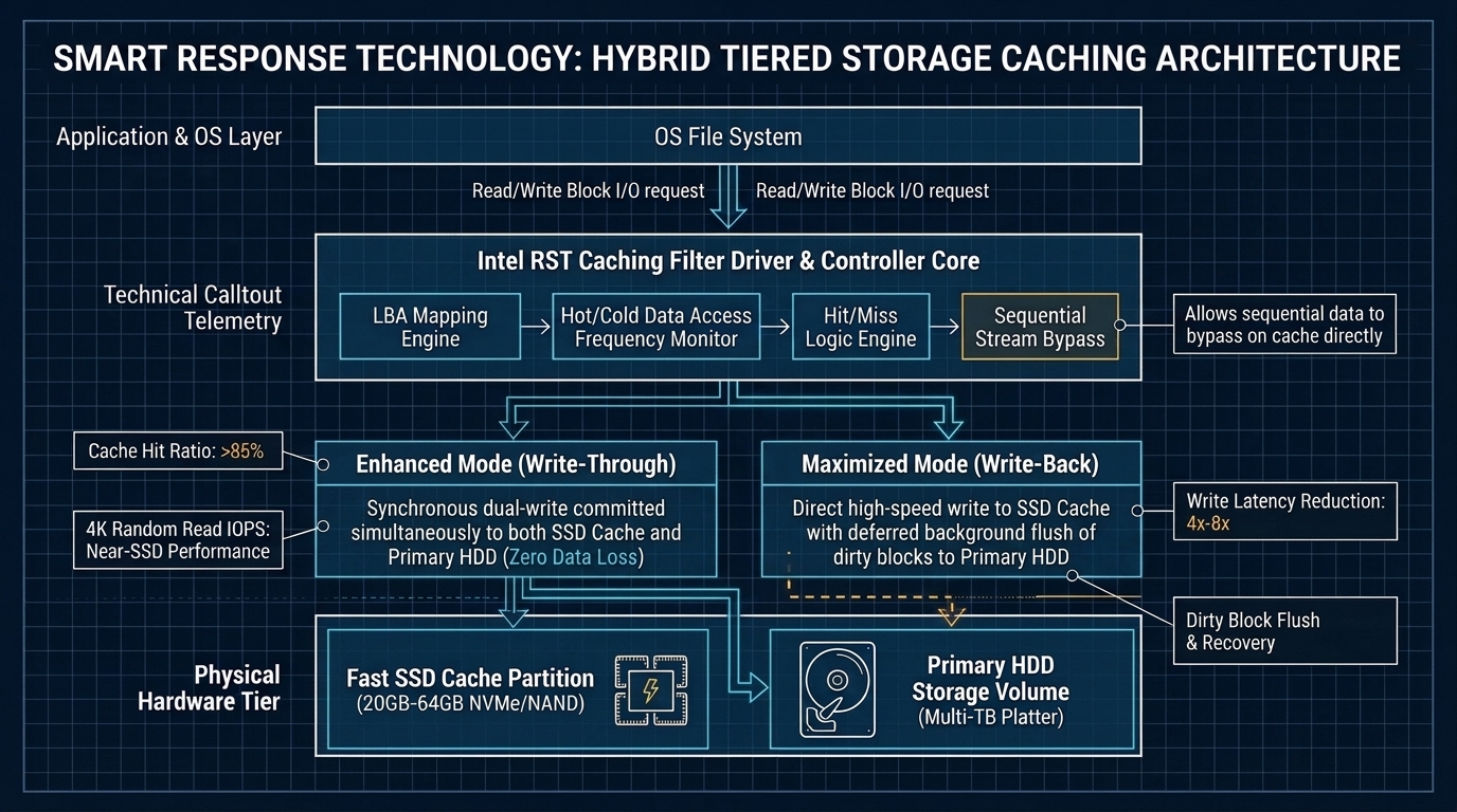 Smart Response Technology and Hybrid Tiered Storage Caching Architecture Blueprint